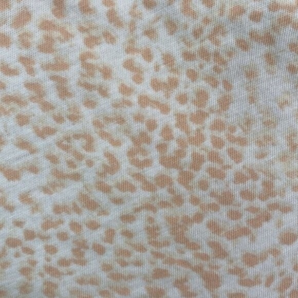 Athleta Organic Daily Animal Print Short Sleeve Tee Cotton Lightweight Crewneck - Picture 3 of 10